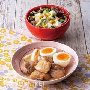 鶏肉の塩ぽん酢煮