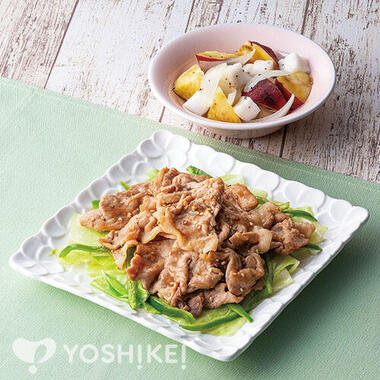 ごま風味のポークソテー