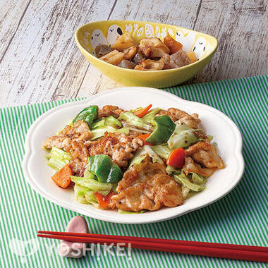 たれで決まる！豚肉の山賊炒め