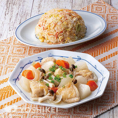 鶏肉と大根の中華とろみ煮