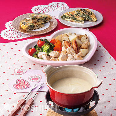 チーズフォンデュ