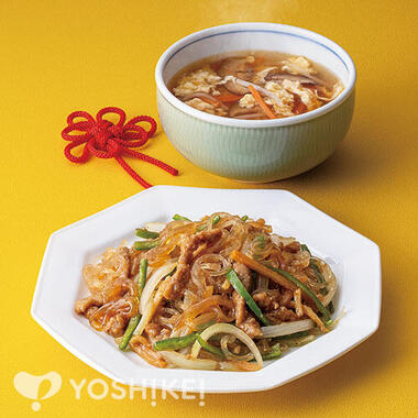 春雨入り青椒牛肉絲