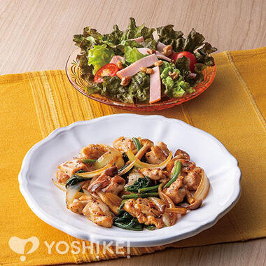 鶏肉のコクうまバターじょうゆ炒め