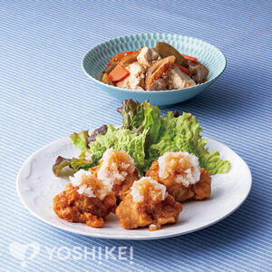 レンジでジューシー鶏から揚げのさっぱりおろし