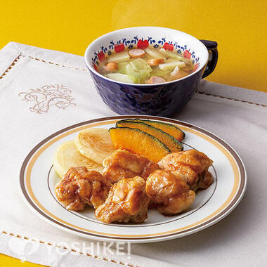 鶏肉の炭火風焼き