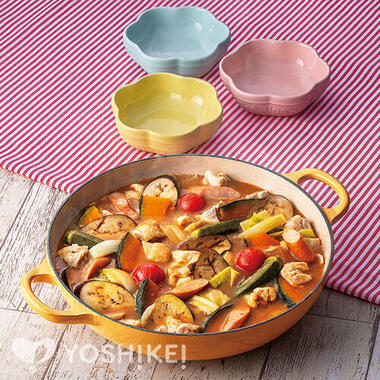 チキンとカラフル夏野菜のカレー鍋