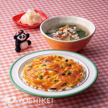 ふわとろたまごの天津飯