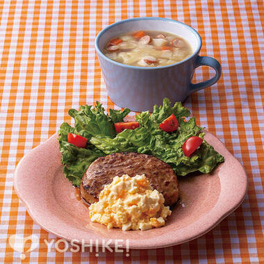 やみつき！タルタルてりやきハンバーグ