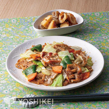 たれで決まる！豚肉の山賊炒め