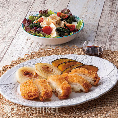サクサク！チーズチキンカツレツ