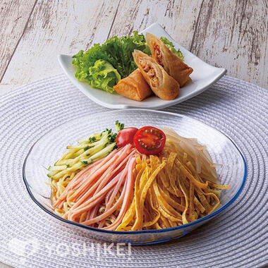 つるつるごまだれ冷やし中華