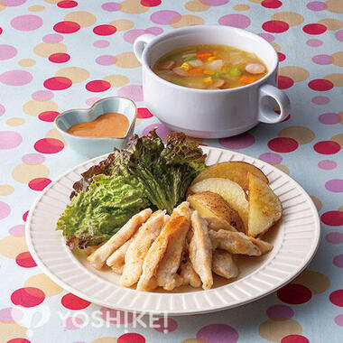 やみつきスティックチキン～バーベキューマヨソース～