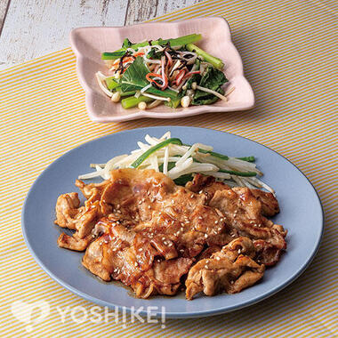 たれで決まる!豚肉の蒲焼風