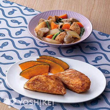 まんだいのバターじょうゆ焼き