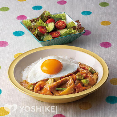 お月見カレー