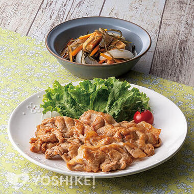 豚肉のみそ照り焼き