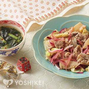 豚肉のアジアン炒め