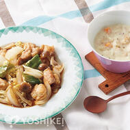 鶏肉と白菜のバルサミコ炒め