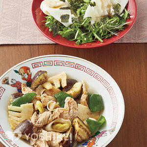 豚肉と野菜の麻辣炒め