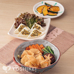 鶏肉の治部煮風