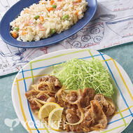 豚肉のレモン風味生姜焼き