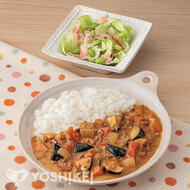夏野菜のキーマカレー