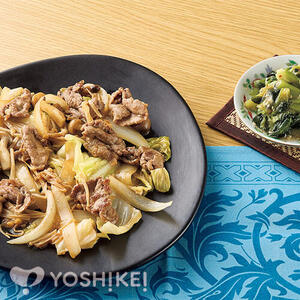 牛肉ときのこのＸＯ醤炒め