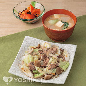 豚肉のフライパン蒸し