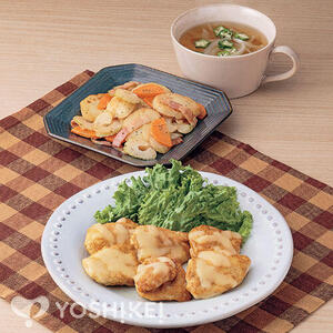 鶏肉のカレーチーズ焼き