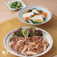 牛肉のごま醤油焼き