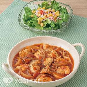 チキンのトマト煮込み
