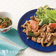 豚肉とトマトの中華風炒め