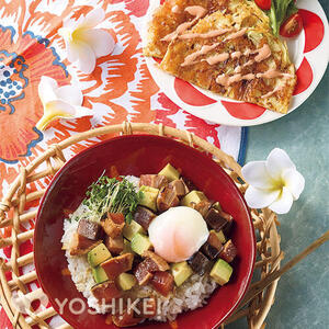 かつおのたたきのポキ丼
