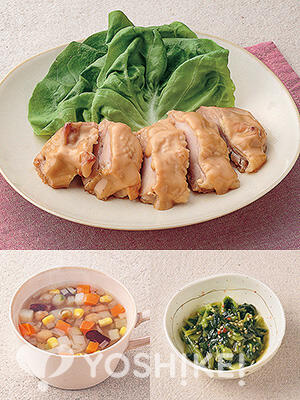 照りマヨソースチキンステーキ