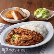野菜とチーズのキーマカレー