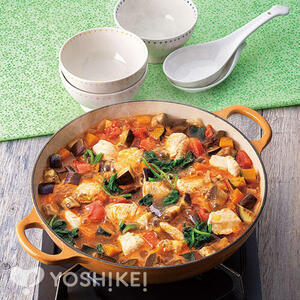 ２／３日分の野菜が摂れる！ラタトゥイユ鍋