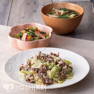 牛肉のねぎ塩レモン蒸し