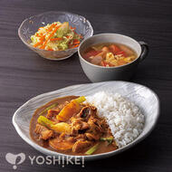 牛すじとかぶのカレー