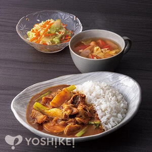 牛すじとかぶのカレー