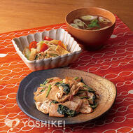 豚肉と大根のマヨ生姜炒め