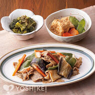 なすと豚肉の甘辛味噌