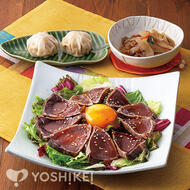 韓国風かつおのたたき