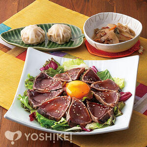 韓国風かつおのたたき