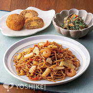 シーフード焼そば