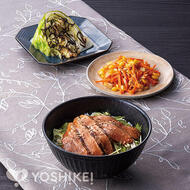 炙りサーモン漬け丼