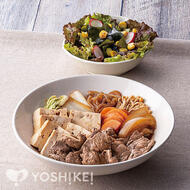 ７品目の牛肉豆腐