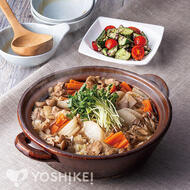 豚バラ肉と6種野菜のコク旨寄せ鍋