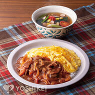 完熟トマトのオムハヤシ