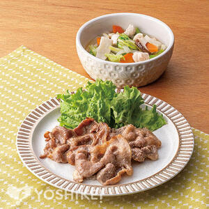 やまと豚肩ロースにんにく醤油焼き