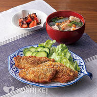 あじのさくさくパン粉焼き